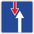 Дорожный знак 2.7 «Преимущество перед встречным движением» (металл 0,8 мм, III типоразмер: сторона 900 мм, С/О пленка: тип А инженерная)